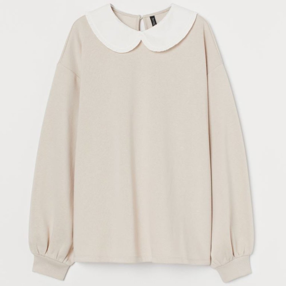 H&M Collared Sweatshirt